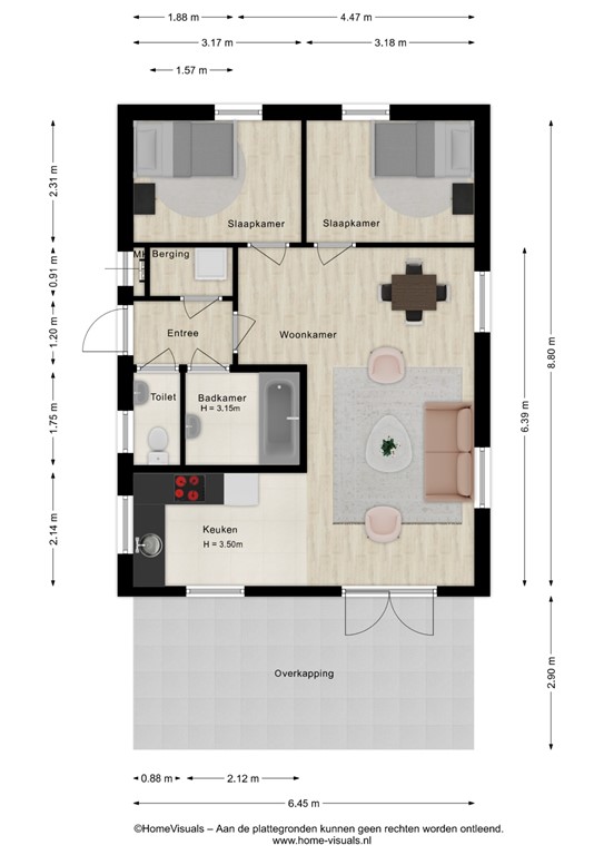 mediumsize floorplan
